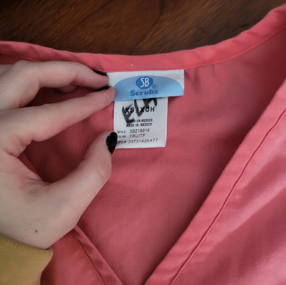 Scrub top - Picture 2 of 2